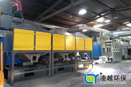 活性炭吸附脱附+催化燃烧设备