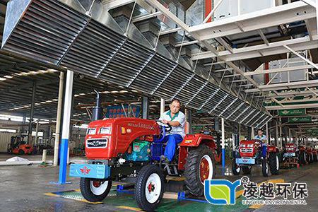 大型机械厂生产车间整体通风解决